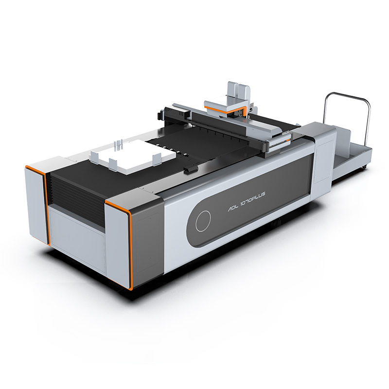 Aoyoo Flatbed Digital Cutter For Stickers Foam Kt Board Acrylic And Carton Box Materials