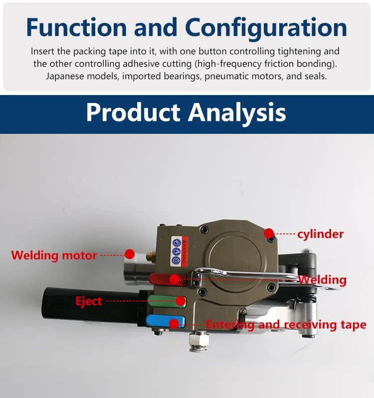 Pneumatic Strapping Machine Details 2