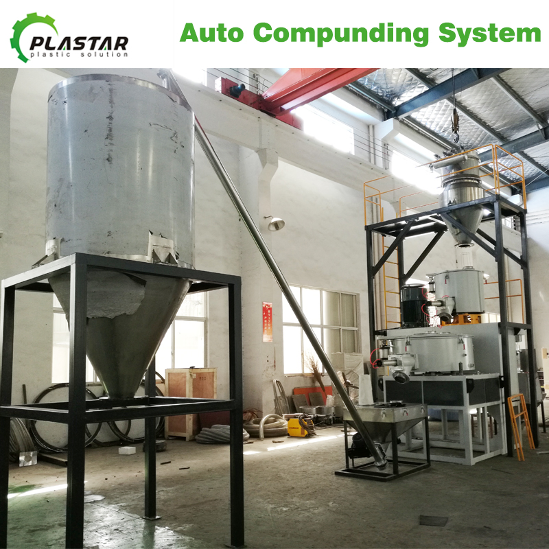 Fully Automatic Powder Pellet Material Mixing Weighing Conveying Handling System