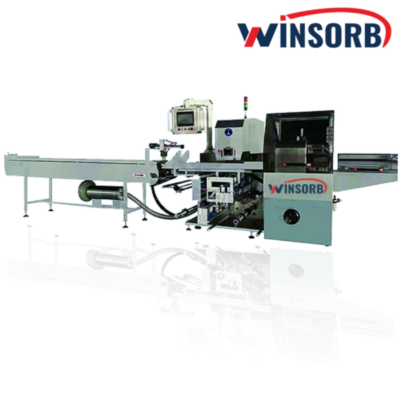 Wba-V720 Multi-Function Lollipop Noodle Horizontal Rotary Cutting Factory Direct Automatic Box Motion Food Pillow Packaging Packing Wrapping Machine