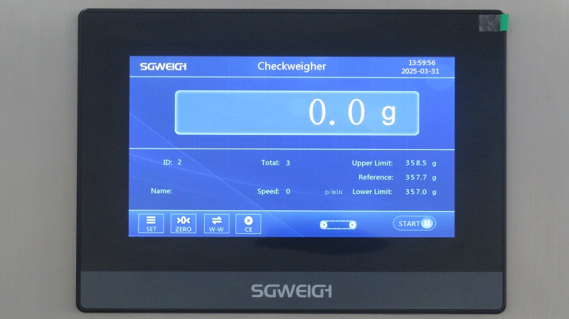 Check Weigher Mechanical Drawing