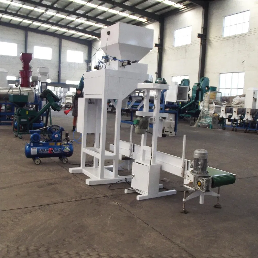 High Precision Automatic Weighing and Bagging System for Granular Materials
