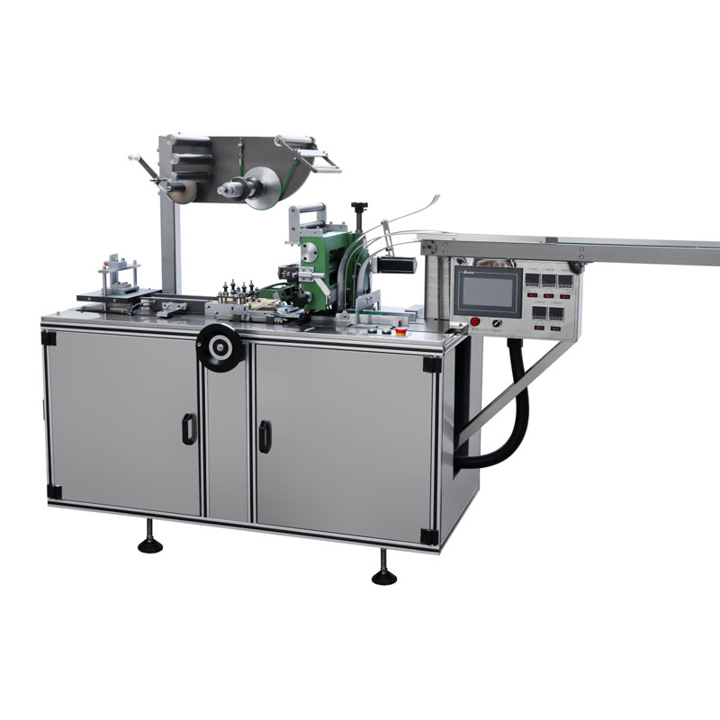 Fully Automatic Wrapping Packaging/ Packing Overwrap Cellophane Machine with Comestics, and Food Box