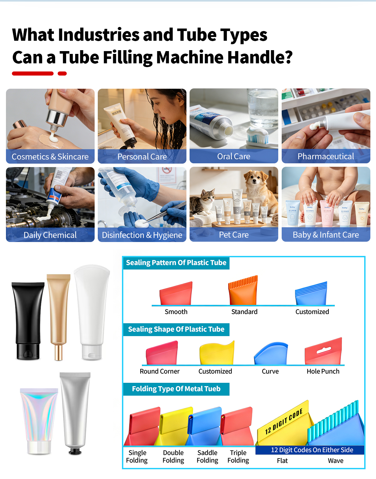 Automatic Soft Tube Filler