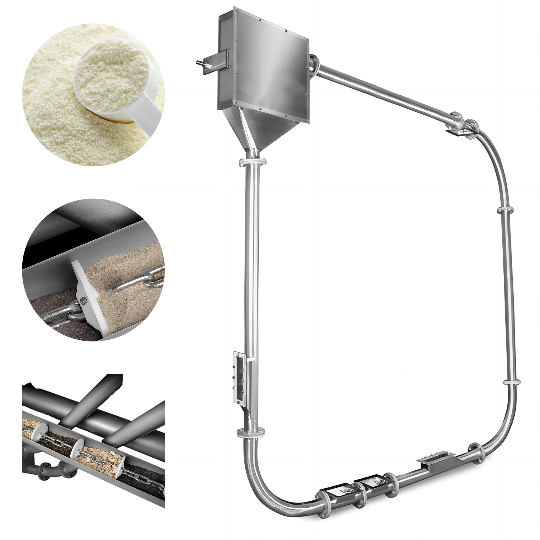 Durable Stainless Steel Conveying System for Efficient Transport