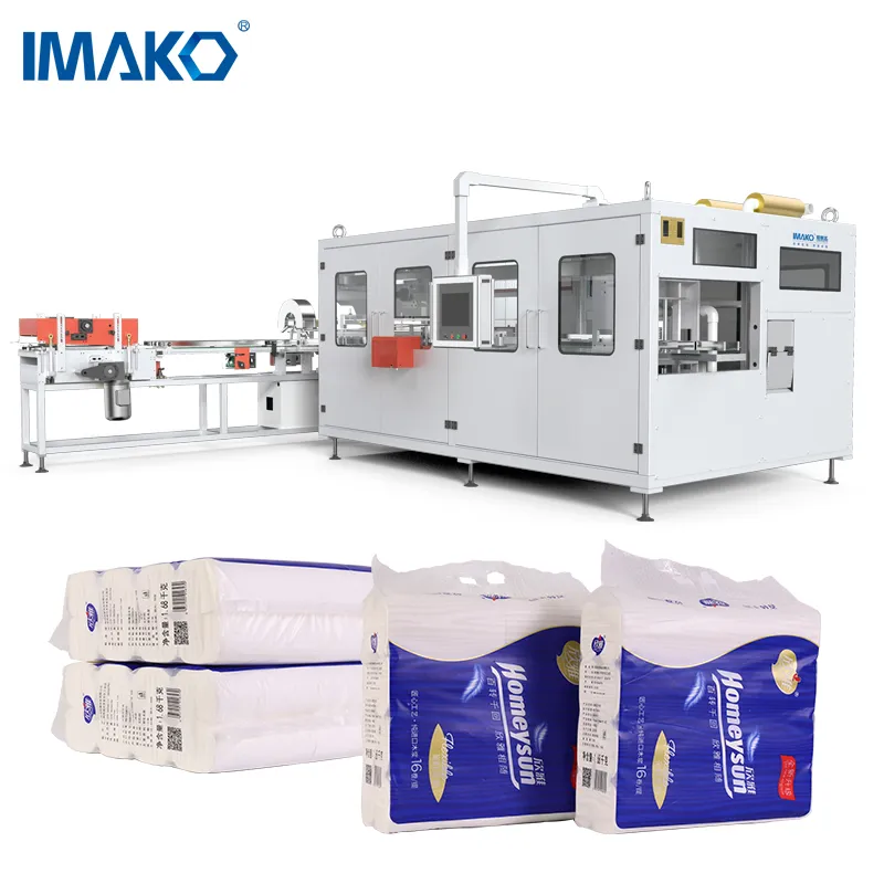 Toilet paper bundle packing machine