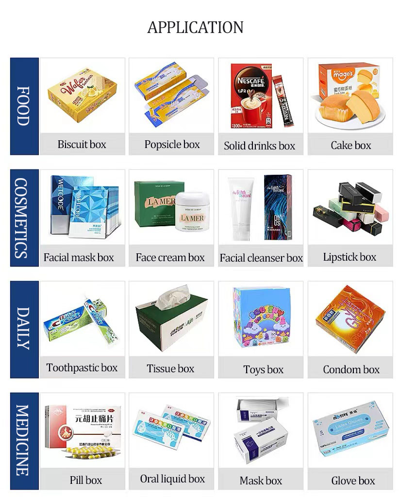 Automatic Vertical Horizontal Carton Box Film Packaging Machine Labeling Capping Filling for Food Cigarettes 304 Stainless Steel