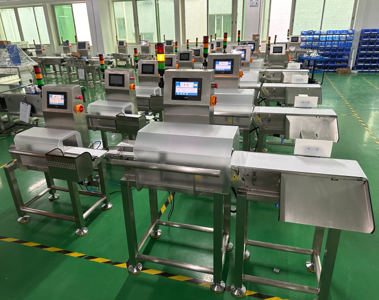 Whole-range Inspection Checkweigher for Packaged Finished Food, Factory Direct Checkweigher for Food Processing Plant