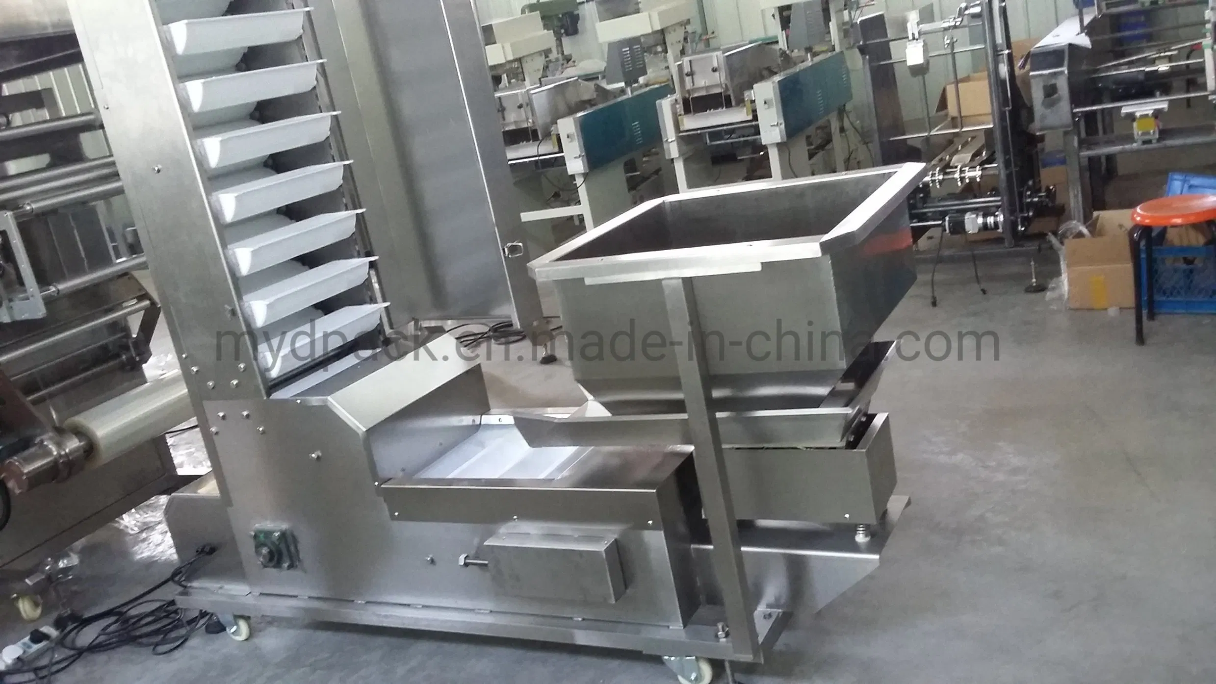 Multi-Function Automatic Vertical Pouch Bag Packaging Machine System for Snack Chips Macaroni with Multihead Weigher