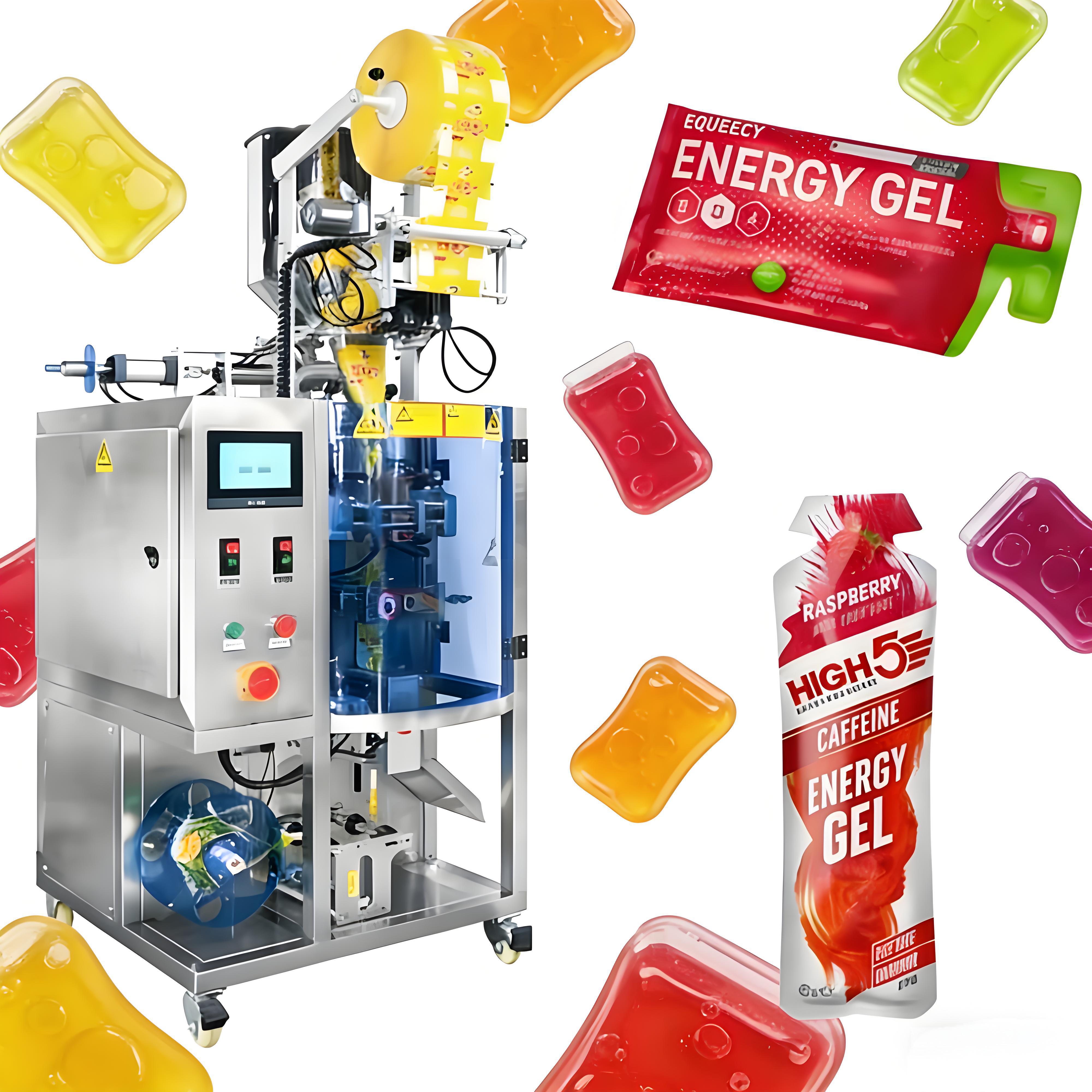 Fully Automatic Energy Gel Packaging Machine Essential Oil Sample Cosmetic Manufacturing Equipment Customize Door to Door