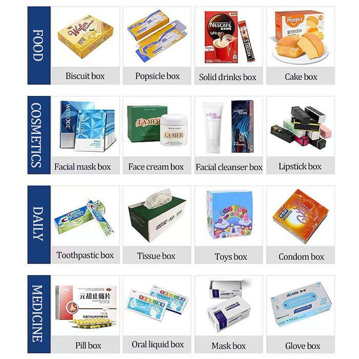 Automatic Vertical Horizontal Carton Box Film Packaging Machine Labeling Capping Filling for Food Cigarettes 304 Stainless Steel