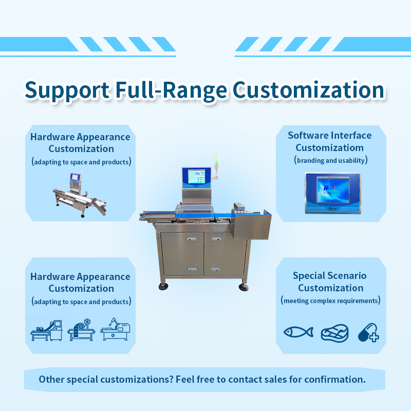 High-Speed Stick Small Check Weigher Automatic Weight Inspection Machine for Small Packages