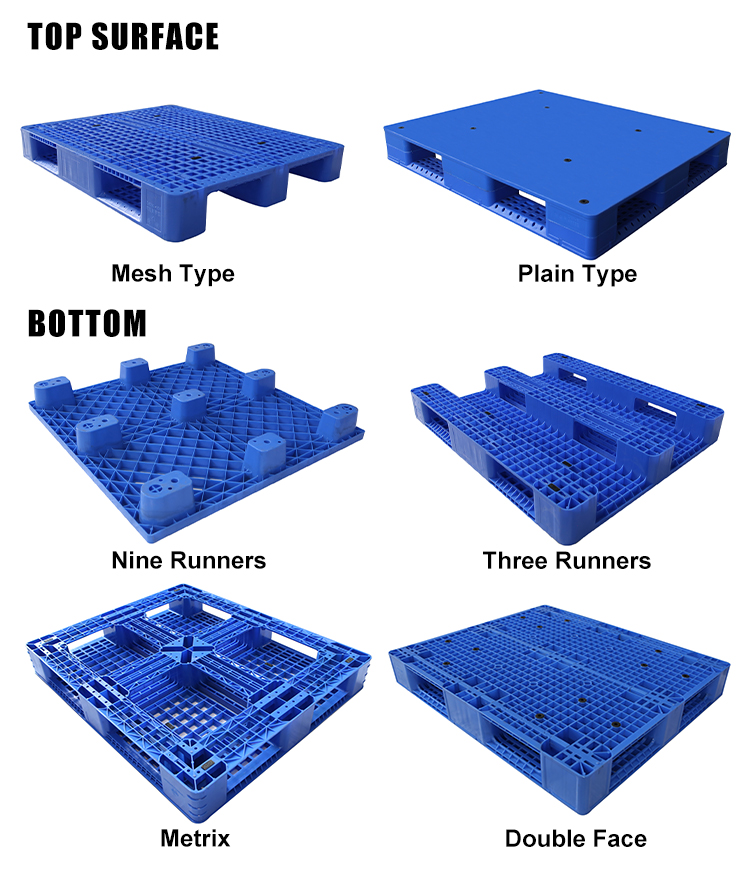 Mesh Deck Grid Surface Plastic Pallet