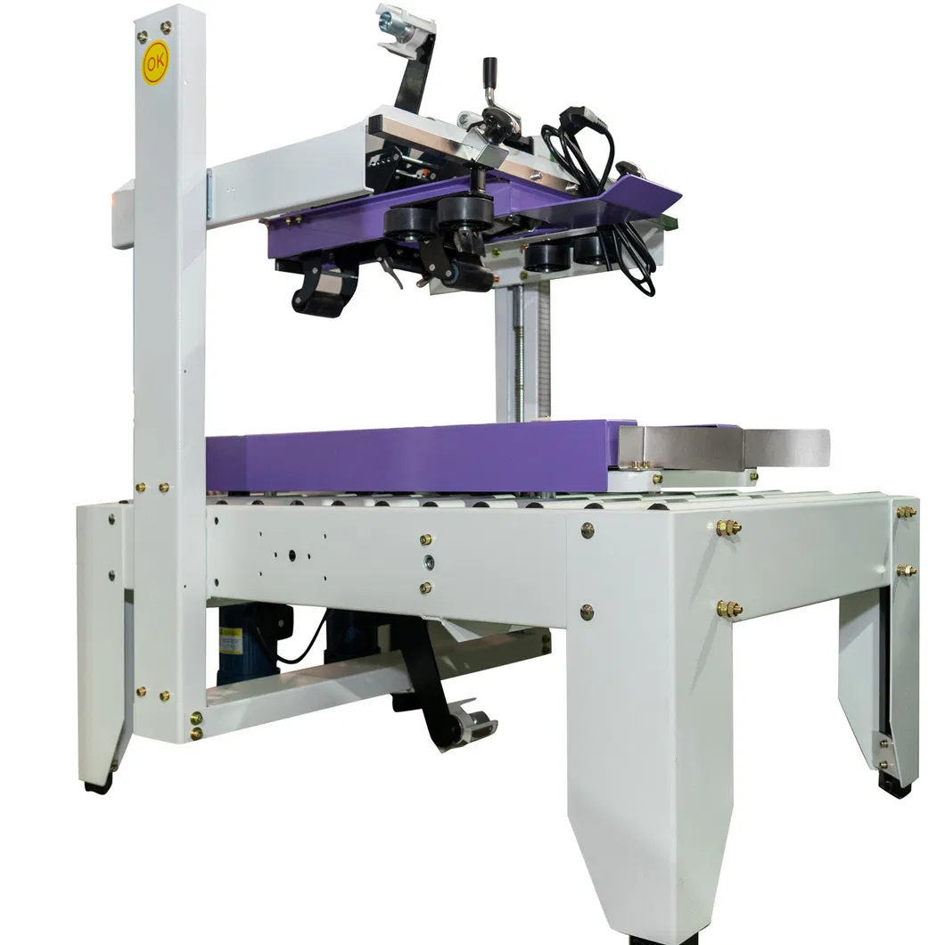 Semi-Automatic Case Sealer Carton Sealer Box Closing Folding Sealing Machine