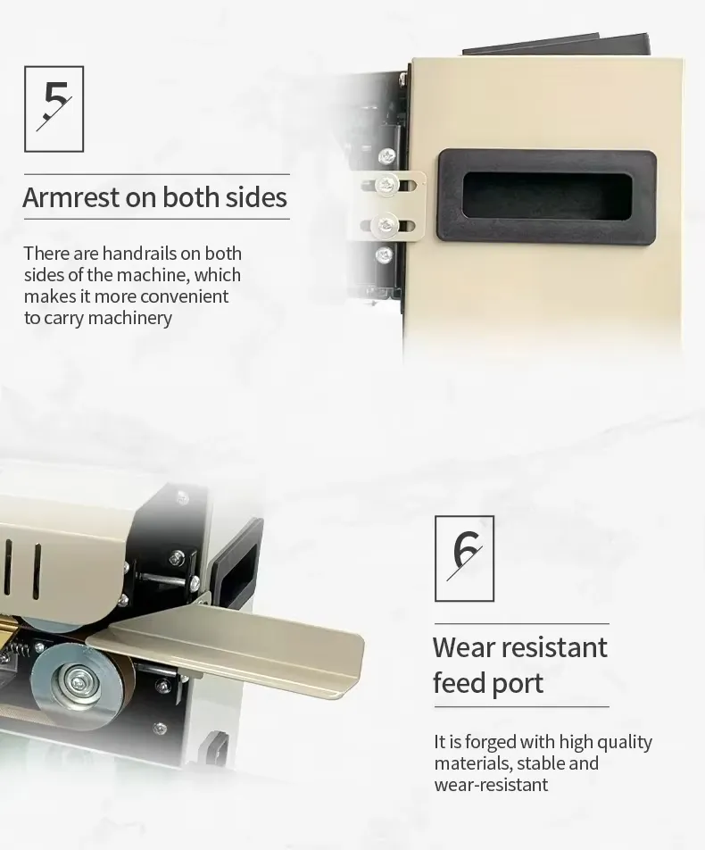 Fr900 Automatic Intelligent Control Food Pouch Bag Packing Mini Sealer Sealing Machine for Foil Paper Film Bag Pouch Case