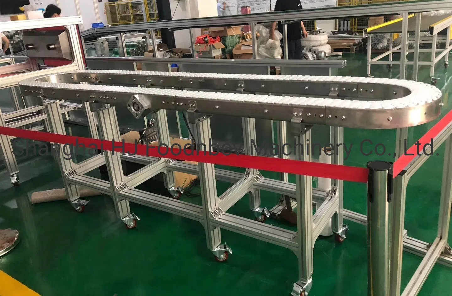 Customized Conveyor Table Top Chain Conveyor Slat Chain Conveyor Straight Belt Conveyor/Belt Conveying System