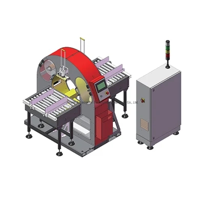 Horizontal Packaging Machine Orbital Stretch Wrapping Machine PE Film Stretch Wrapper