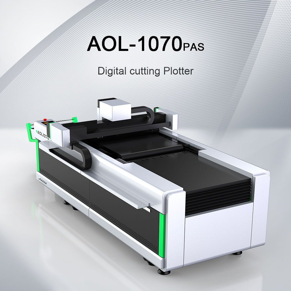 Aoyoo Flatbed Digital Cutter For Stickers Foam Kt Board Acrylic And Carton Box Materials