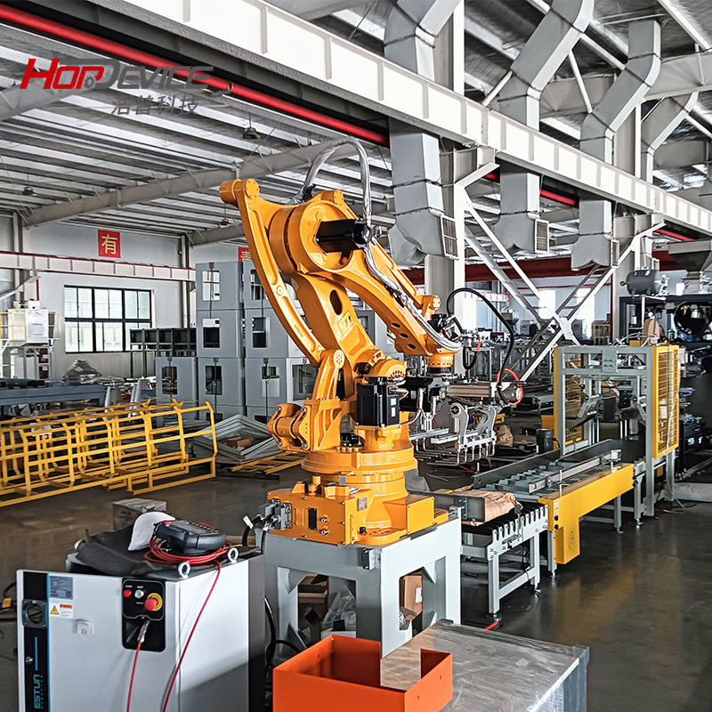 End of Line Automation Solutions Free Consultation Safe Palletizing Robot Estun Palletizing Magnetic Gripper for Palletizing