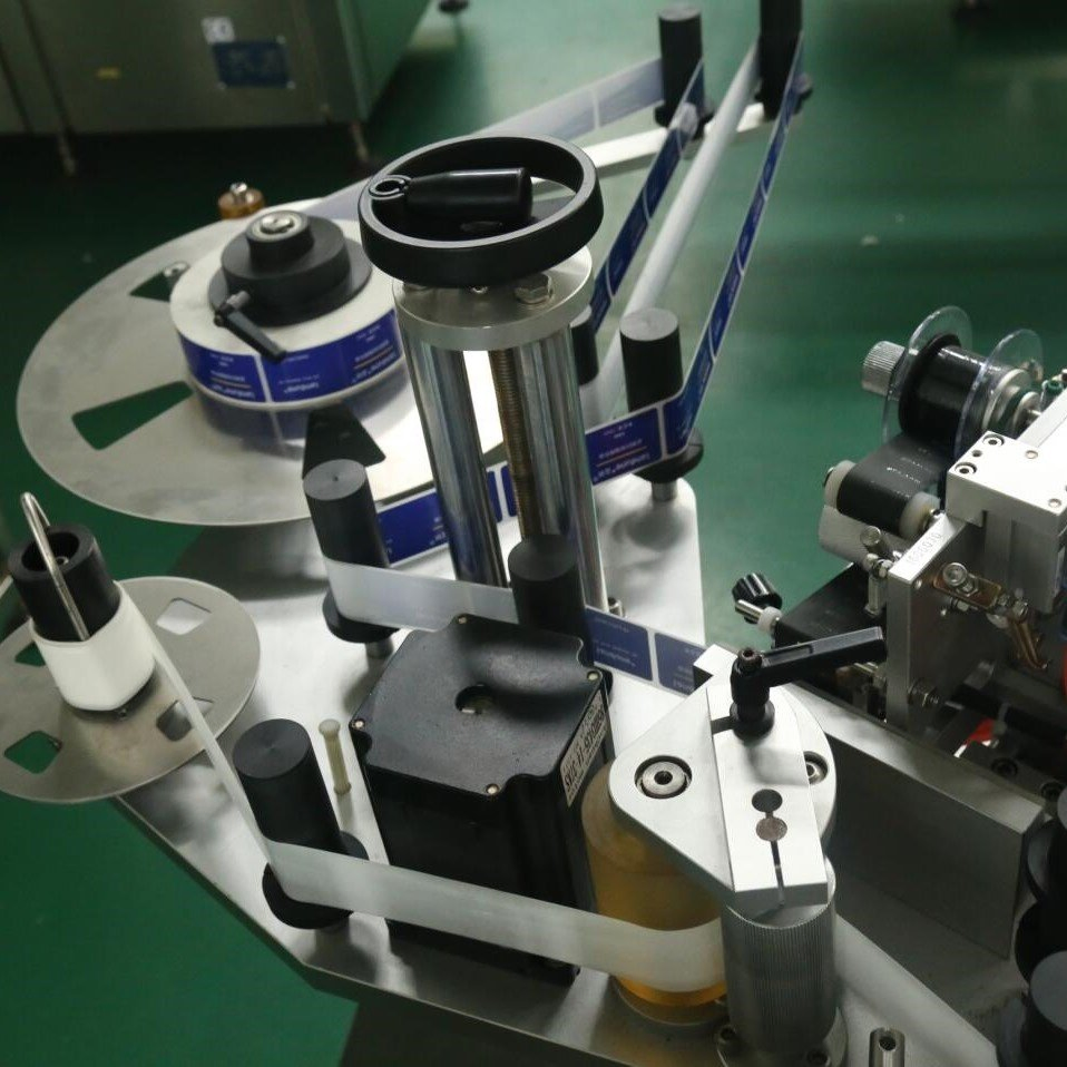 Factory Price Double Side Auto Label Applicator Sticker Labeling Machine with Date Printer