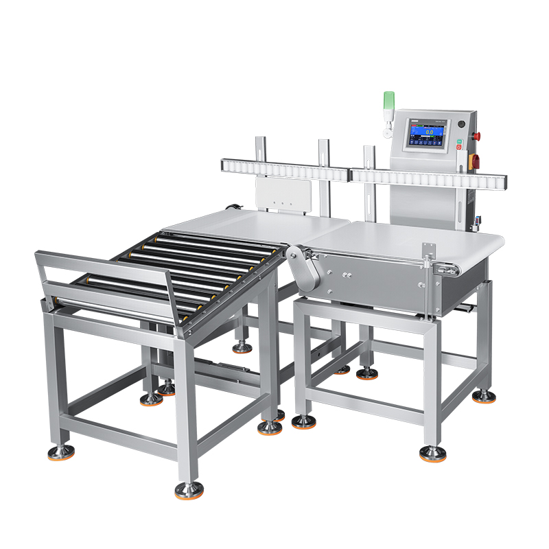 Automatic Online Checkweigher With Pusher Rejection For Fertilizer And Silicon Dioxide Weight Inspection