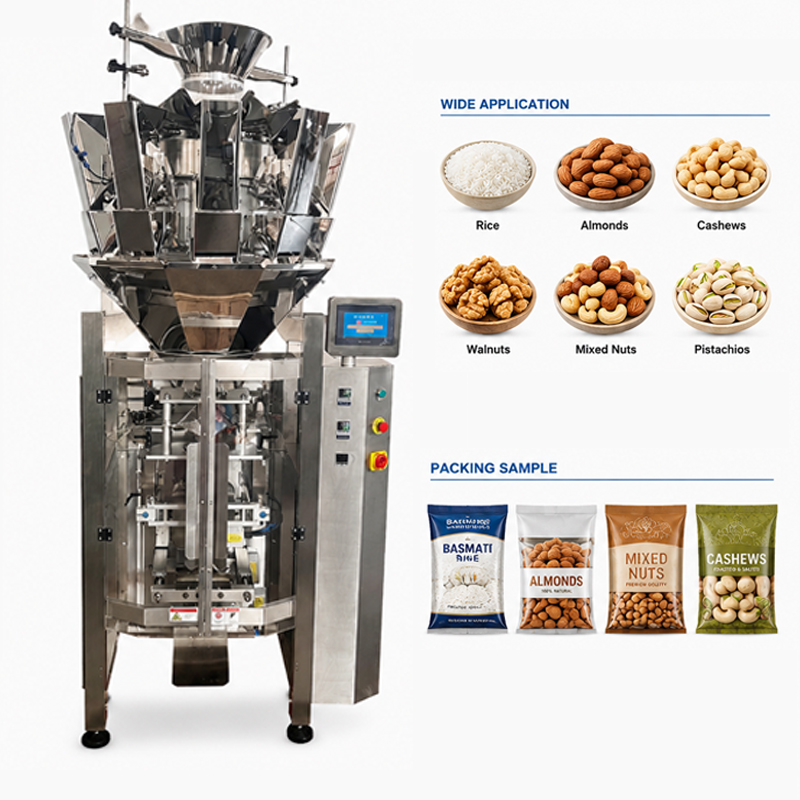 Automatic 1-20G 1-100G Small Pouch Food Sugar Nuts Spice Tea Leaf Sachet Packaging Multifunctional Packaging Machine