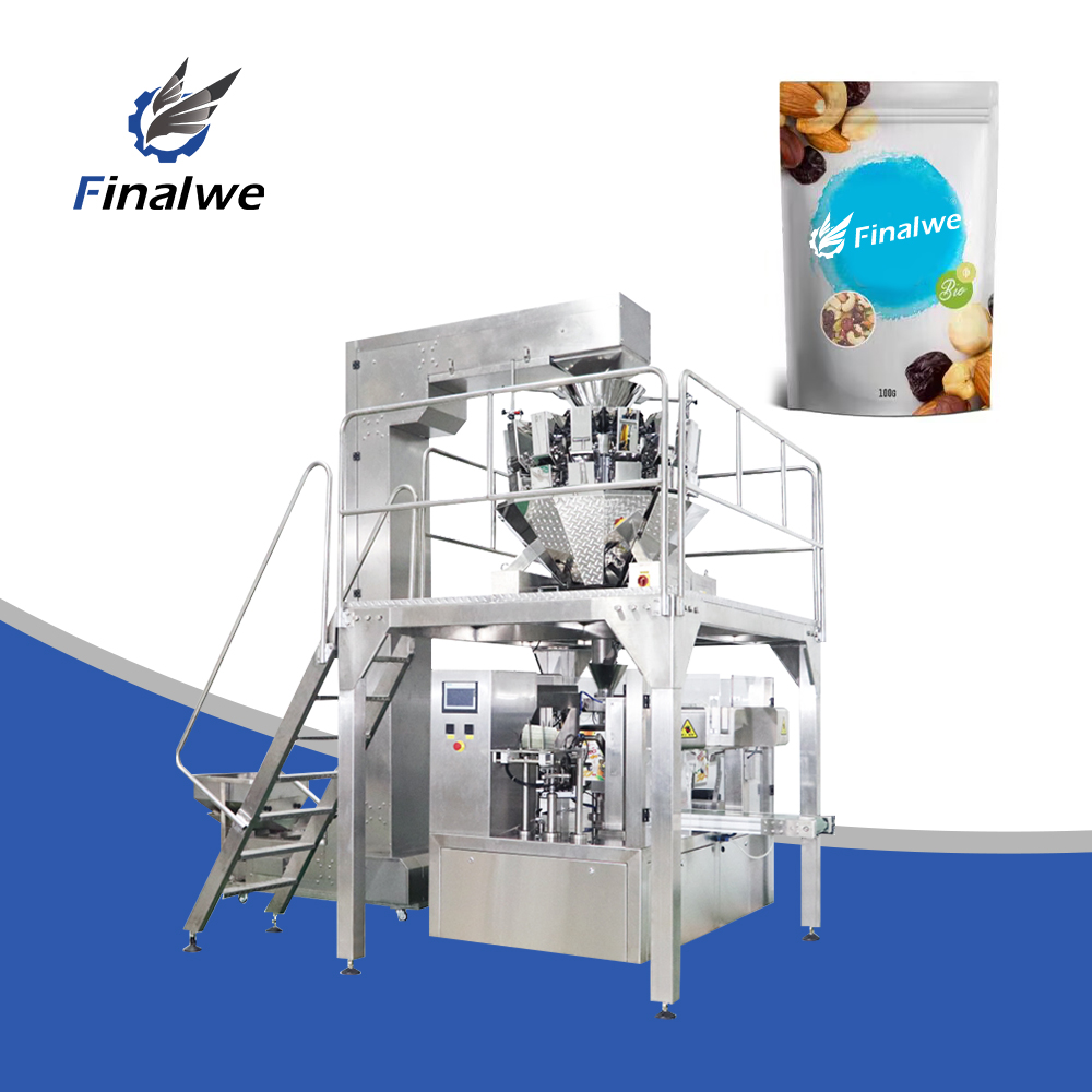 Multi-Function Automatic Electric Motor High-Speed Filling Premade Pouch Packing Machine for Food &amp; Commodity