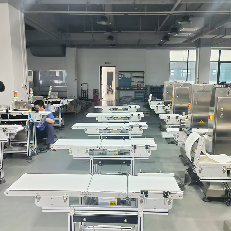 Industrial Checkweigher with Touch Screen Display and 0.1g Accuracy-Combination Equipment for Production Inspection