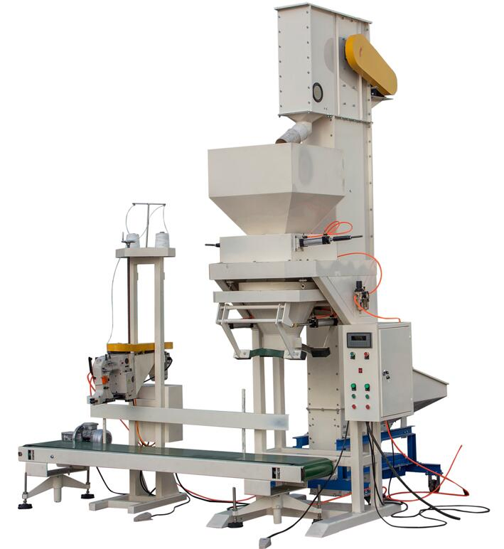 High Precision Automatic Weighing and Bagging System for Granular Materials