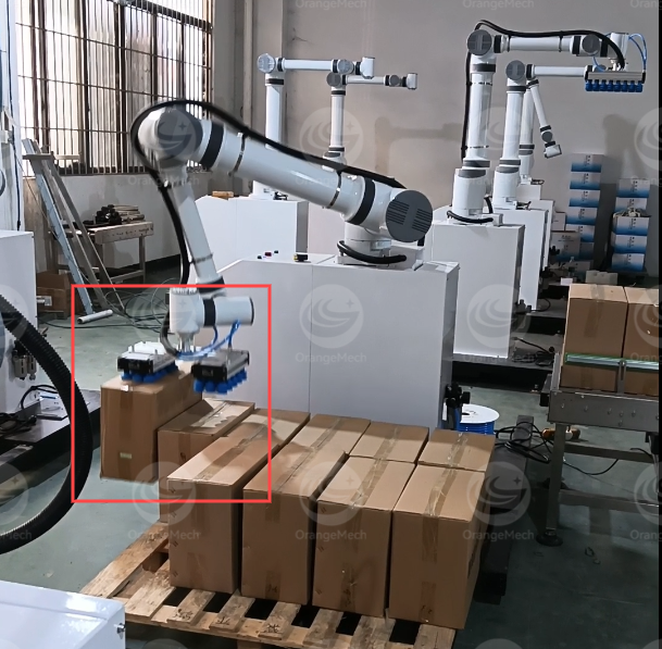 Fully Automatic Robotic Palletizing System Loading and Unloading Palletizing Robot for Container