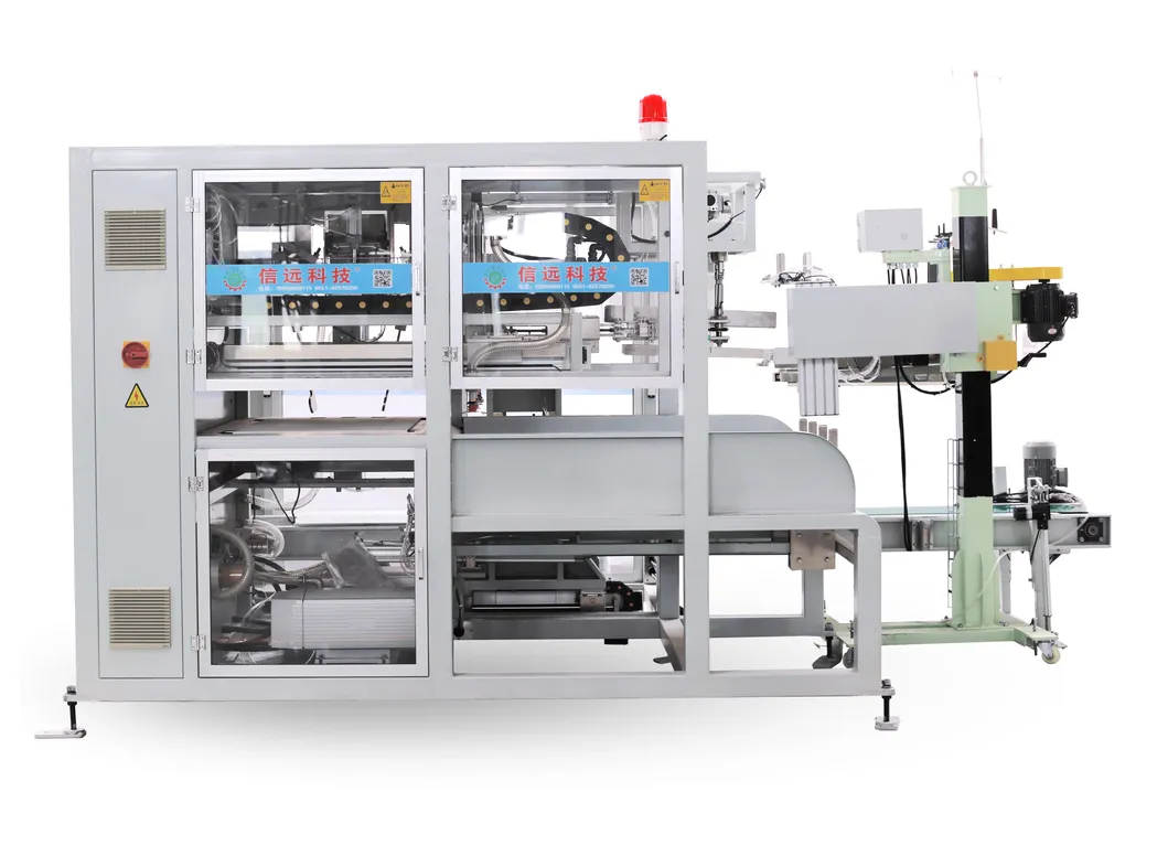 Semi Full Automatic Animal Food Poultry Feed Sealing Bagging Granular Packing Machinery