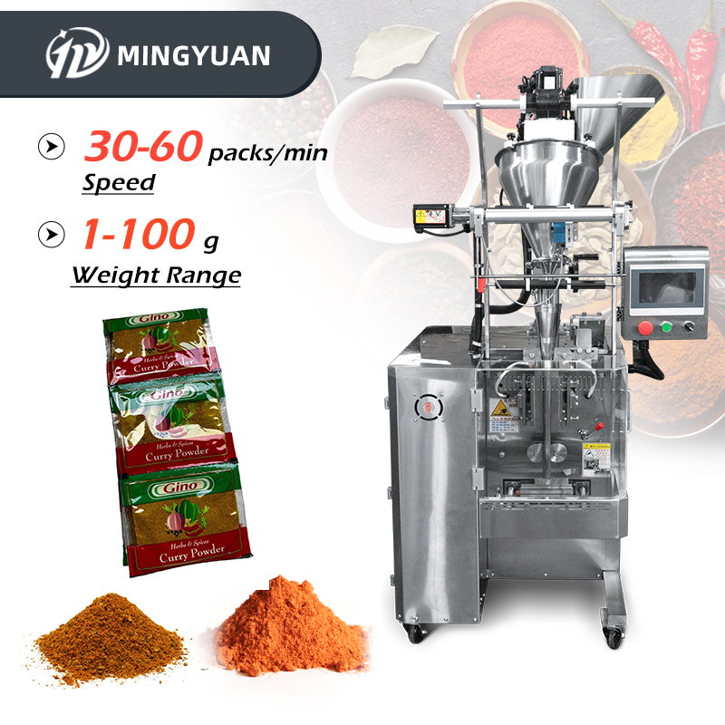 Automatic Chili Pepper Seasoning Salt Spice Powder Sachet Packing Machine