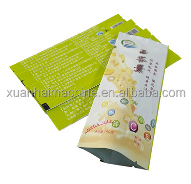 Full Automatic Food Packaging Pouch Three Sides Seal Doypack Pouch Coffee Bag Snacks Stand up Pouch Bag Making Machine