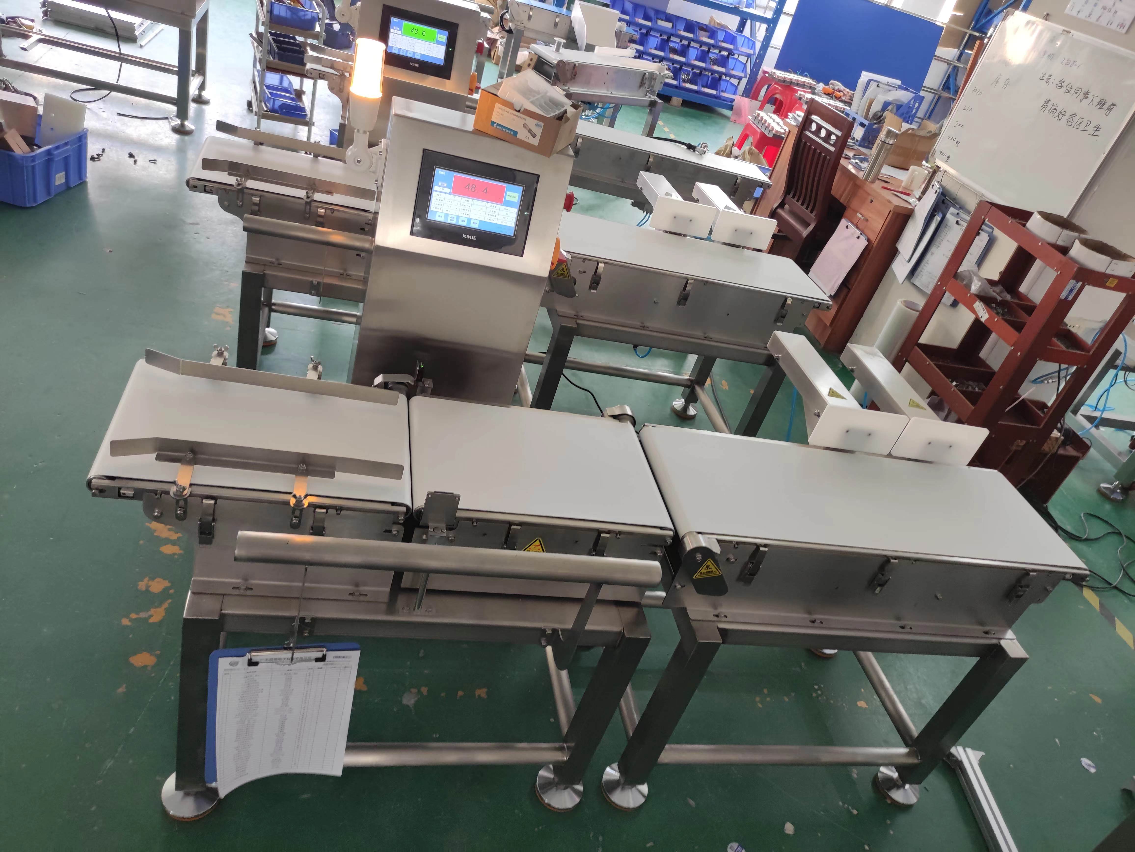 High Accuracy And High Speed Dynamic Checkweigher Check Weigher Online Weighing Machine Weight Scale For Production Line