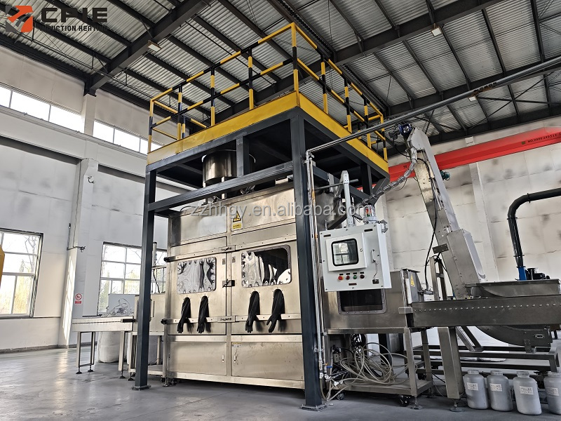 CE Certified Stainless Steel Fully Automatic Powder Filling Machine-Vacuum Packaging for Chemical Powder 1 Year Warranty
