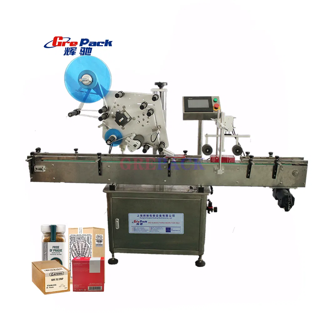 Automatic Anti-Tamper Proof Evident Adhesive Sticker Sealing Facial Mask Paper Box Corner Labeling Machine