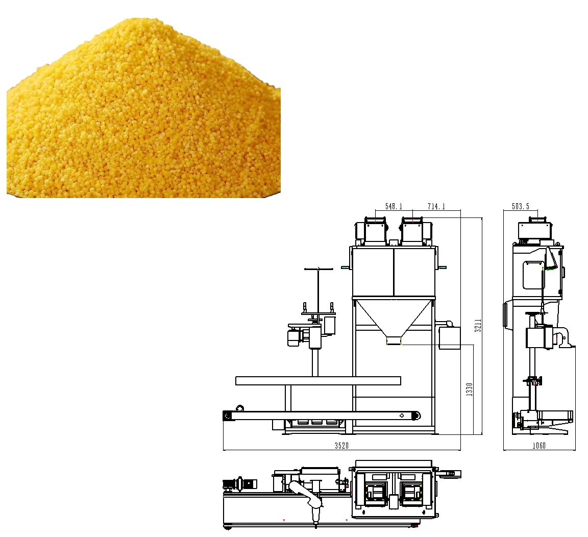Advanced Eagle Beans Automatic Packaging System with Integrated Weighing Scale