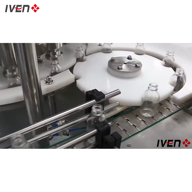 Advanced Technology Automatic Glass Water Bottle Filling Sealing Packing Equipment for Pharmaceutical &amp; Medical Glass Bottle Machine