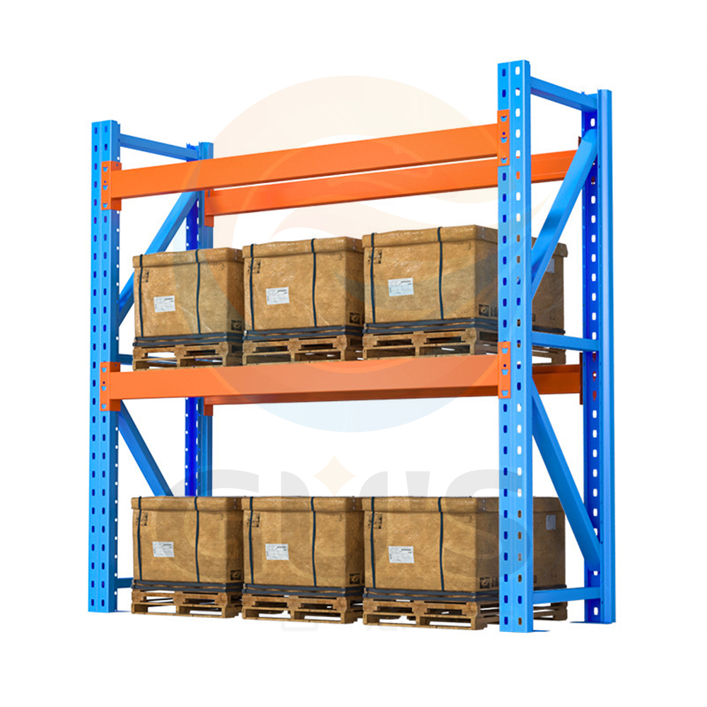 Heavy Duty Industrial Pallet Storage Racking 1000kg/2000kg/3000kg Capacity Per Layer Adjustable Steel Warehouse Rack