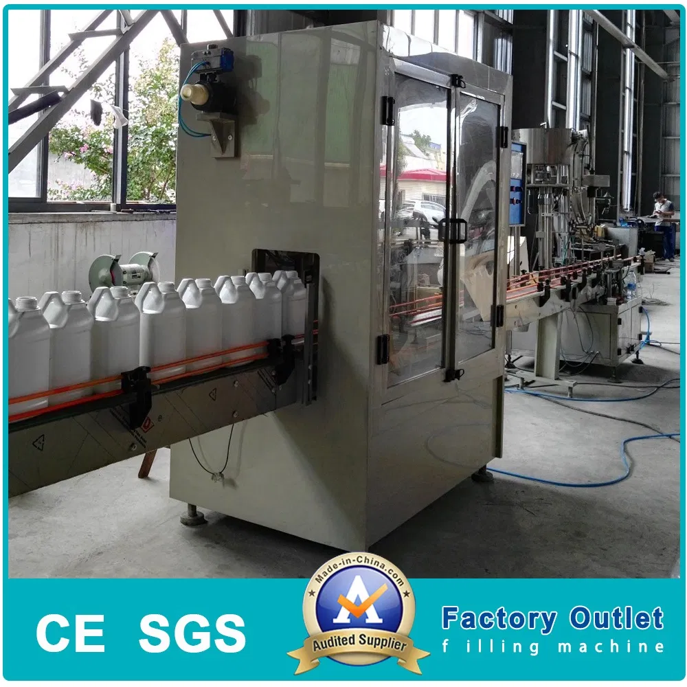 Anti-Corrosive PP Piston Servo Motor Acid Bottle Liquid Filling Packing Machine