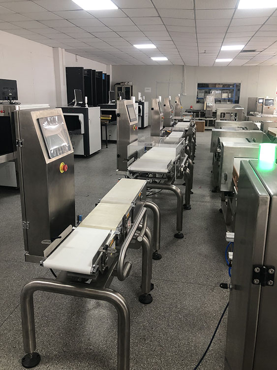 Metal Detector and Check Weigher Combined Conveyor Metal Detector and Checkweigher