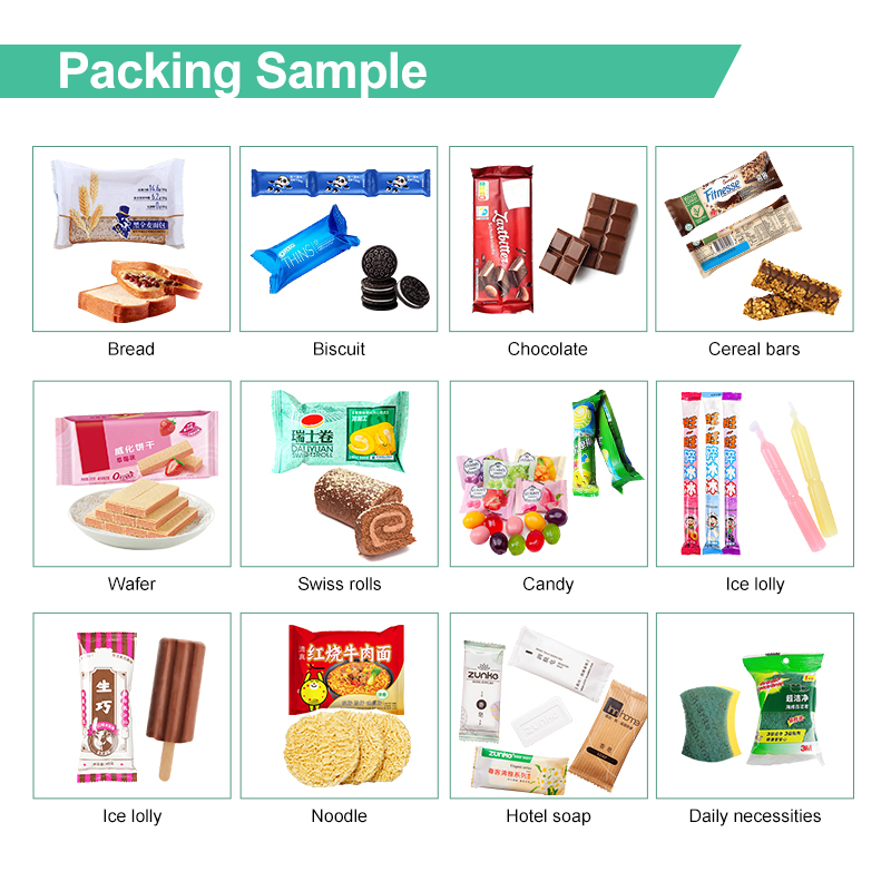 Full Automatic Horizontal Flow Packing Disposable Sanitary Pads And Baby Diaper Packaging Machine