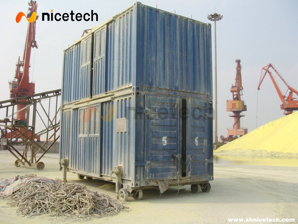 Port Mobile Type Containerized Weighting and Bagging Unit Container Type Bagging Machine