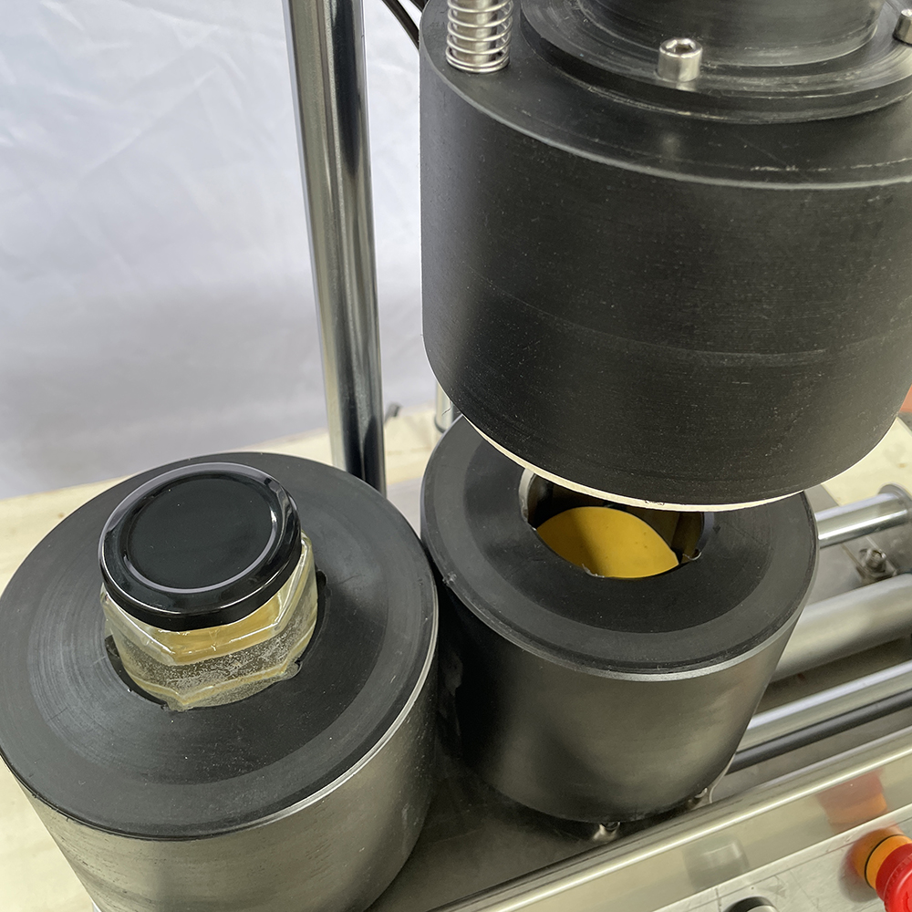 Wholesale Price Semi Automatic Glass Bottle Sealer Machine, Jar Vacuum Capping Machine