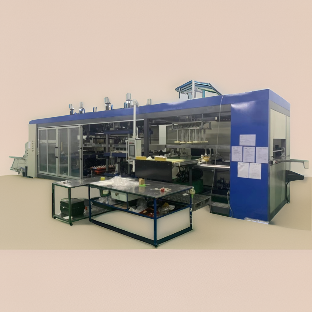 Vacuum Thermoforming Machines for Chemical and Medical Packaging Manufactured with PS ABS EPS PVC Plastic Types