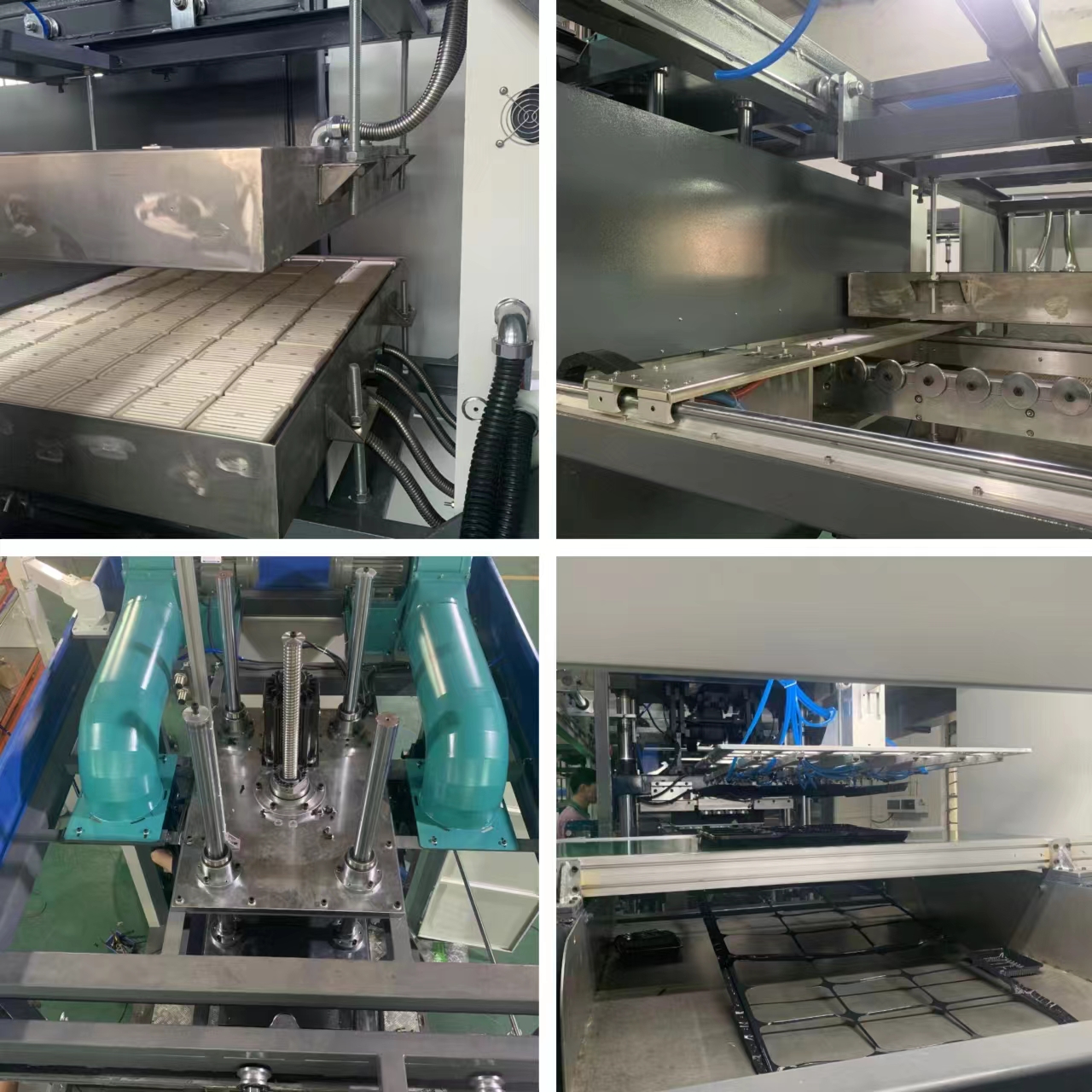 Vacuum Thermoforming Machines for Chemical and Medical Packaging Manufactured with PS ABS EPS PVC Plastic Types