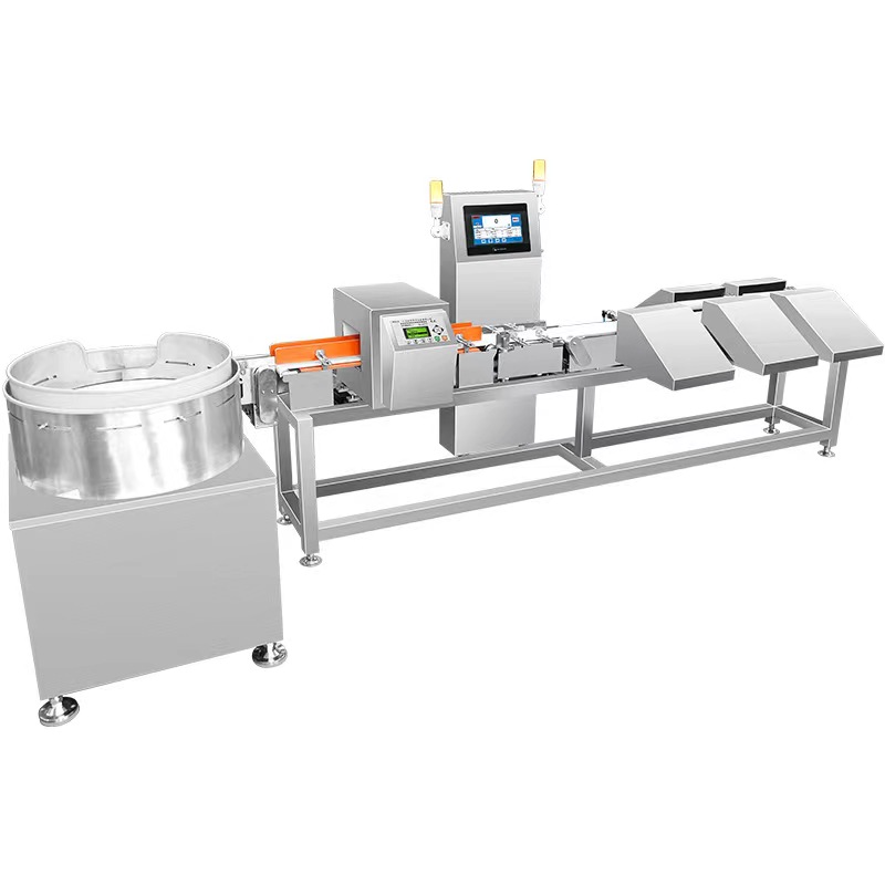 Industrial Metal Detector Checkweigher Food Safety Inspection System with Detector De Metale Combined Machine