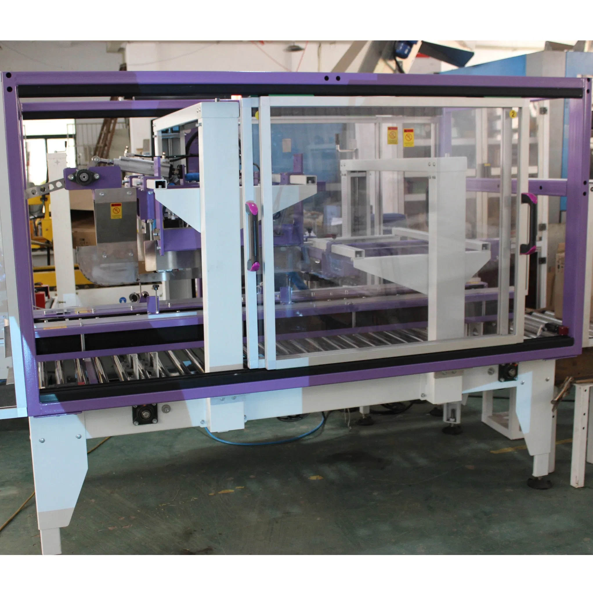 Spot Supply Automatic Case Carton Sealer for Hot Melt Glue Box Sealing Machine Carton Sealing and Packaging Production Line Packing Machine