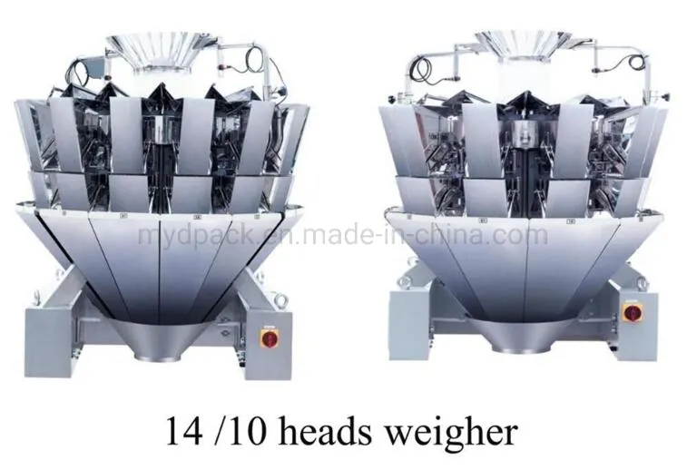 Technical specification of Multi-head weigher