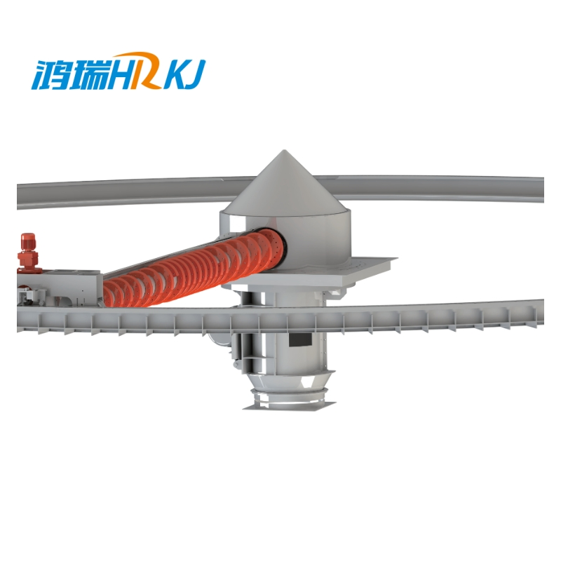 Auger Conveyor System with Internal Motor for Soybean Meal Conveying